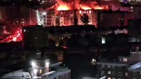 FIRE IN NYC NOW AS WELL IN THE BRONX LAST NIGHT