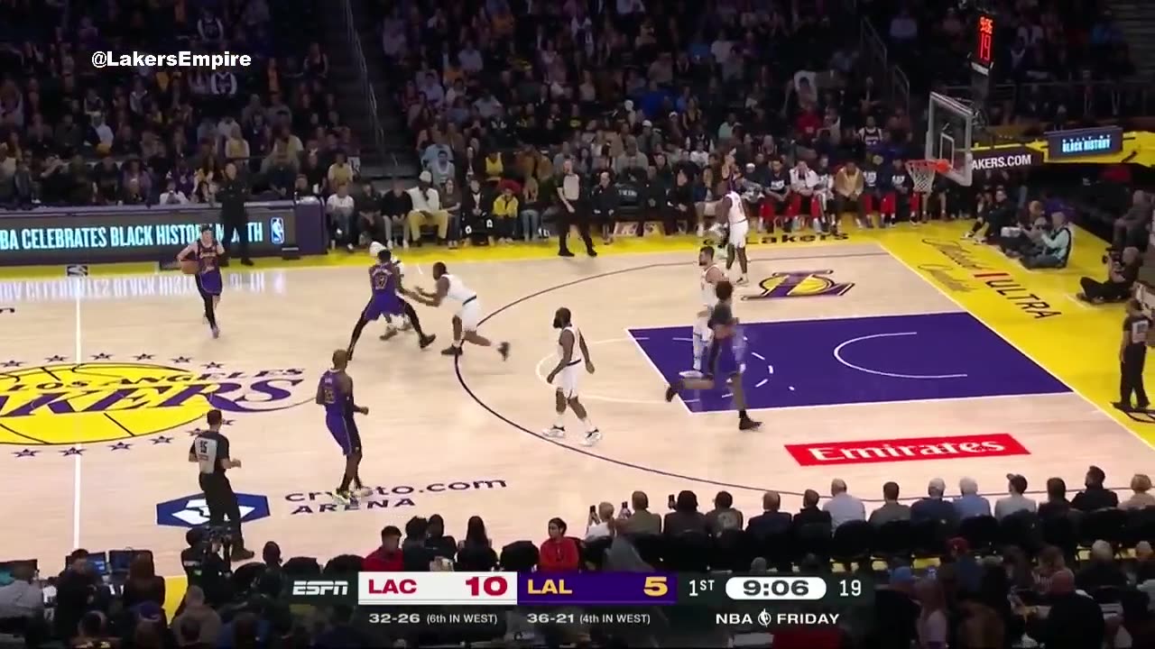 Lakers Team Highlights vs Clippers | Feb 28, 2025