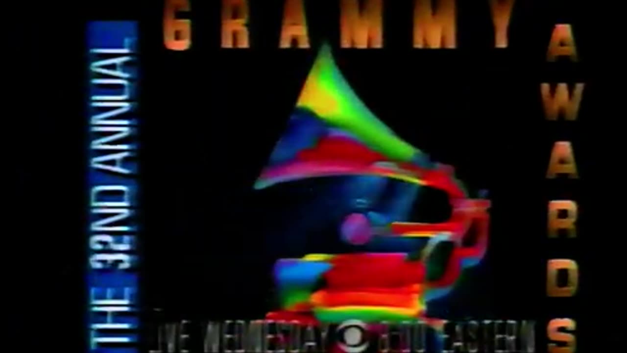 February 20, 1990 - Promo for 32nd Grammy Awards