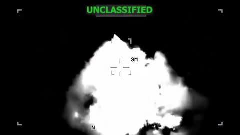 Latest 'drug boat' strike video released