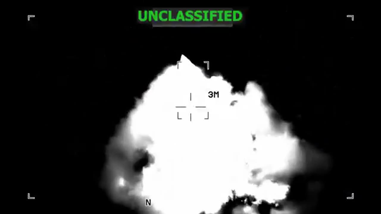 Latest 'drug boat' strike video released