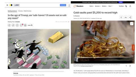 🇨🇳🇺🇸 China trimmed U.S. Treasuries, bought gold, and then watched gold hit a record high.