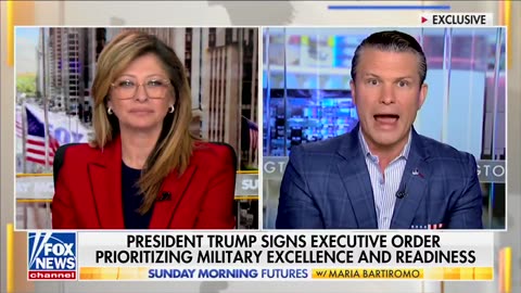 Hegseth: "American soldiers are so excited to have President Trump as commander in chief"!