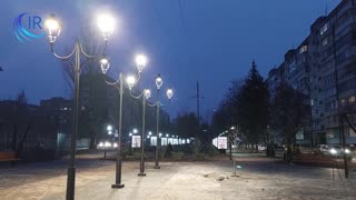 Vie du Donbass - Iougra restaure l'allée de la Victoire à Makeïevka