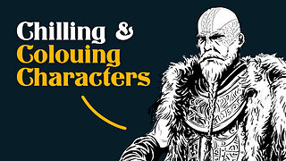 Live Colouring Some Characters - Digital Watercolour!