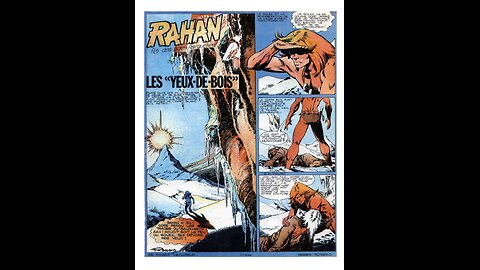 Rahan. Episode 140. By Roger Lecureux. The Wooden Eyes. A Puke(TM) Comic.