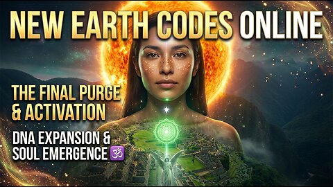 New Earth Codes Online: The Final Purge Before New Earth Activation 🕉 DNA Expansion & Soul Emergence