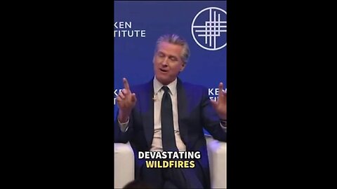 Gavin Newsom blames climate change [hoax] for why he’s failed to rebuild the Palisades