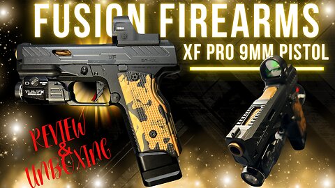 XF PRO 9mm Pistol | Review & Unboxing | Fusion Firearms | All Metal