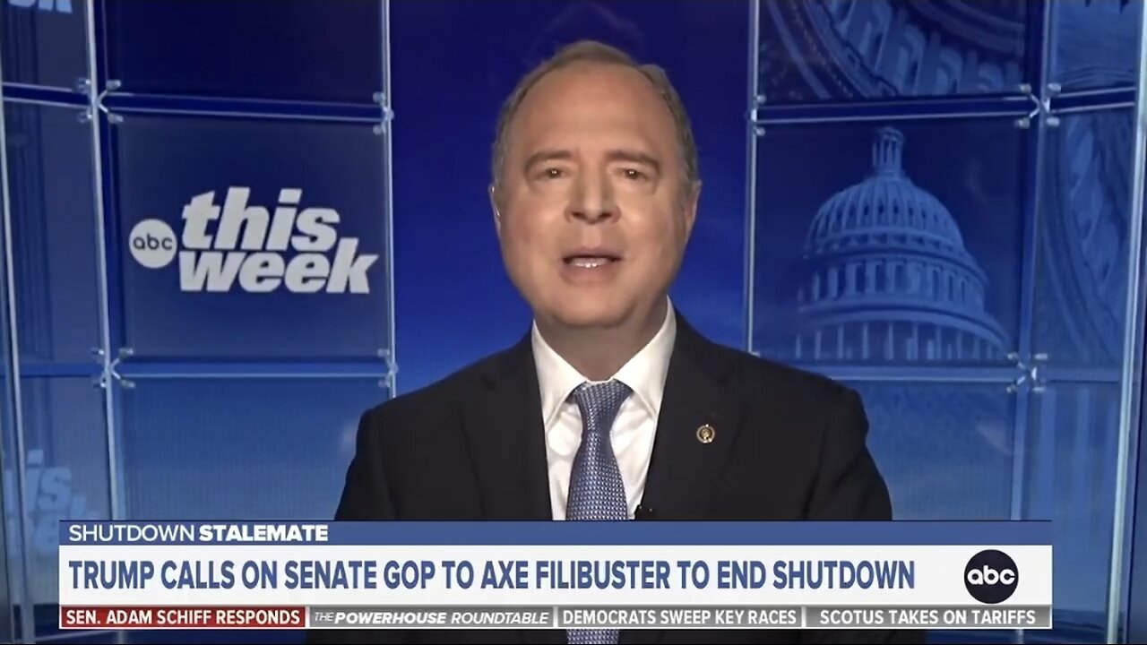 TRUMP'S RIGHT. Adam Schiff Says He'd Vote To Nuke The Filibuster