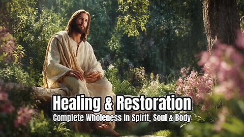 Healing & Restoration Declaration | Complete Wholeness | 8-Minute Prophetic Meditation #dailybible