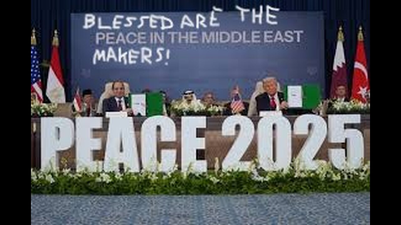Blessed Are the Peace Makers: Trump SUCCEEDED, Byedone Failed!