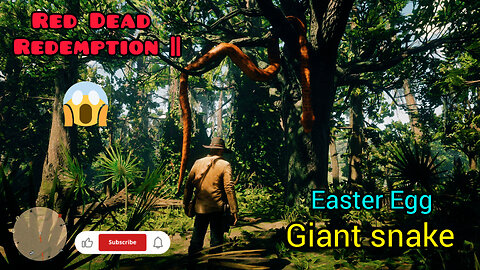 Red Dead Redemption 2 | Giant Snake Easter Egg!