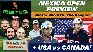 USA vs Canada MEGABOWL, Mexico Open Preview, & Top 10 NFL Free Agent QB's