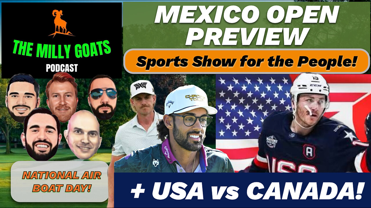 USA vs Canada MEGABOWL, Mexico Open Preview, & Top 10 NFL Free Agent QB's