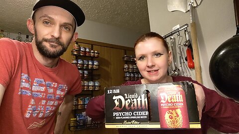 Liquid Death Psycho Cider Taste Test