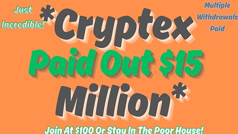 *Cryptex*|$15,000,000 Million Dollars Paid In September To Contract Holders Is Confirmed!