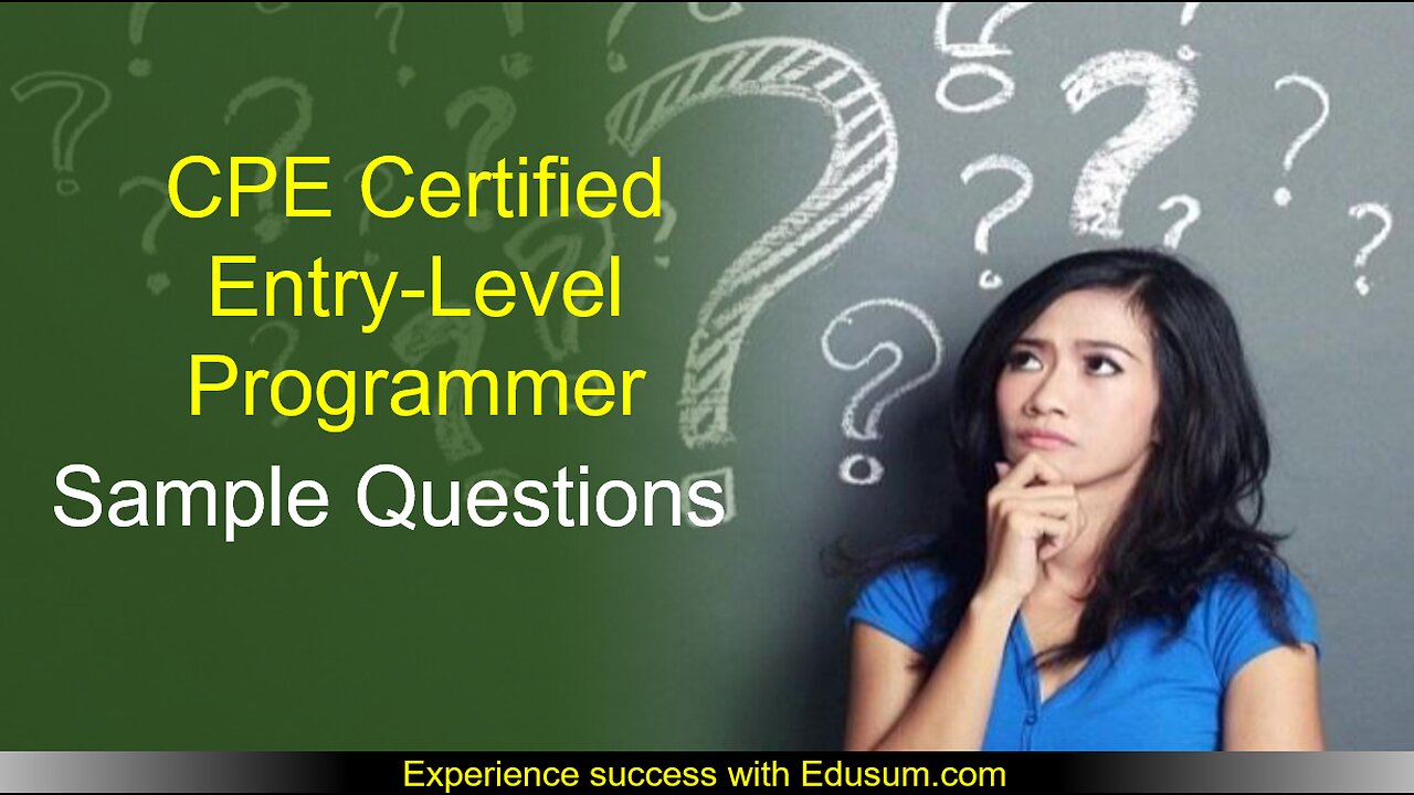 CPE-20-01 Exam Strategy with Sample Questions