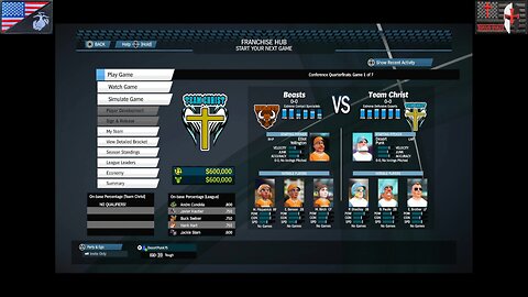 Based Sportsball 2025: Conference Quarterfinals - Game #1 [Team Christ vs. Proud Feet]