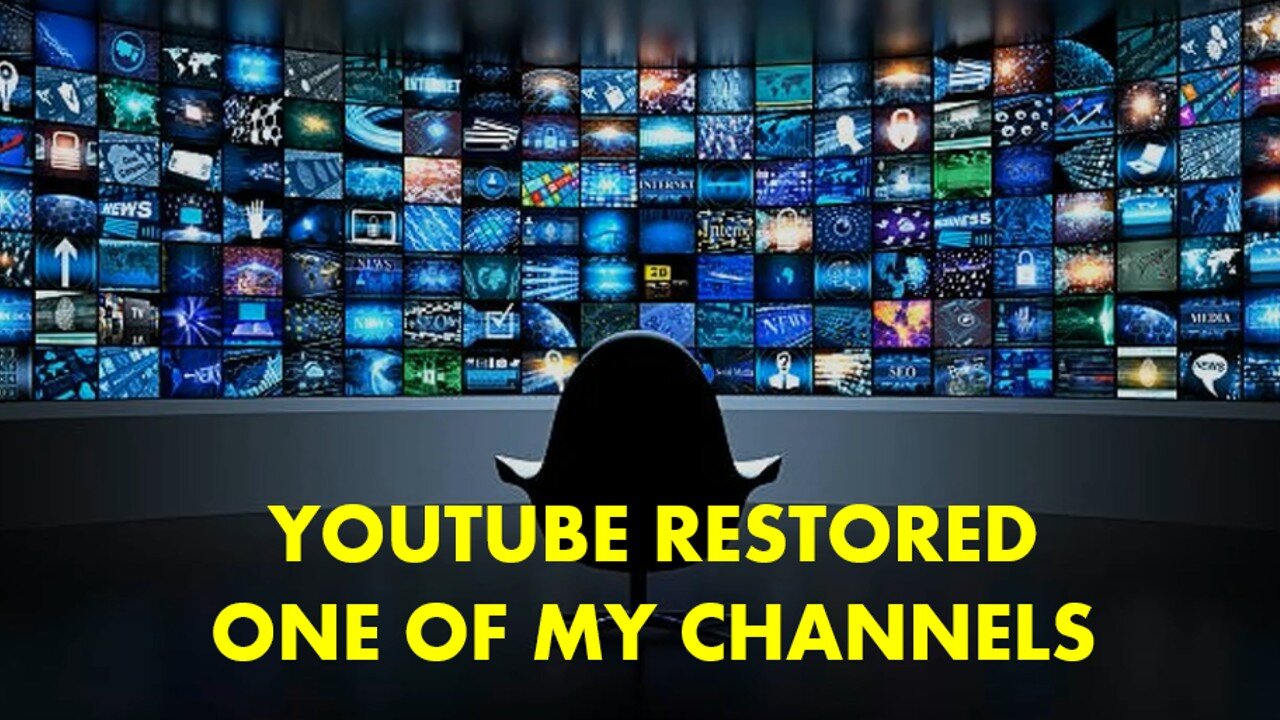 Sept 25, 2025 I Am Back on YouTube! YouTube restored One of my Channels!