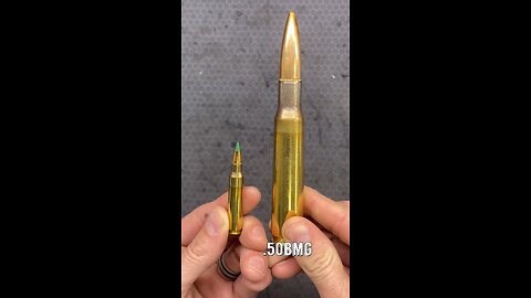 What’s the difference between the 5.56 and the 50BMG