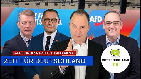 AfD-Bundesparteitag in Riesa: Thomas Brauner berichtet direkt vom Parteitag