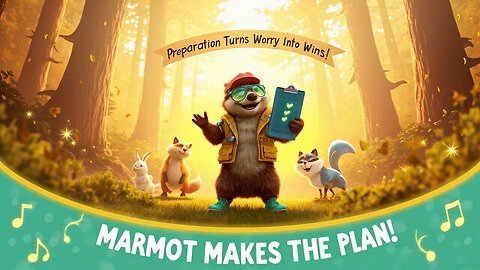 Check-Check! Marmot Makes the Plan — Upbeat Kids’ Song About Planning & Teamwork