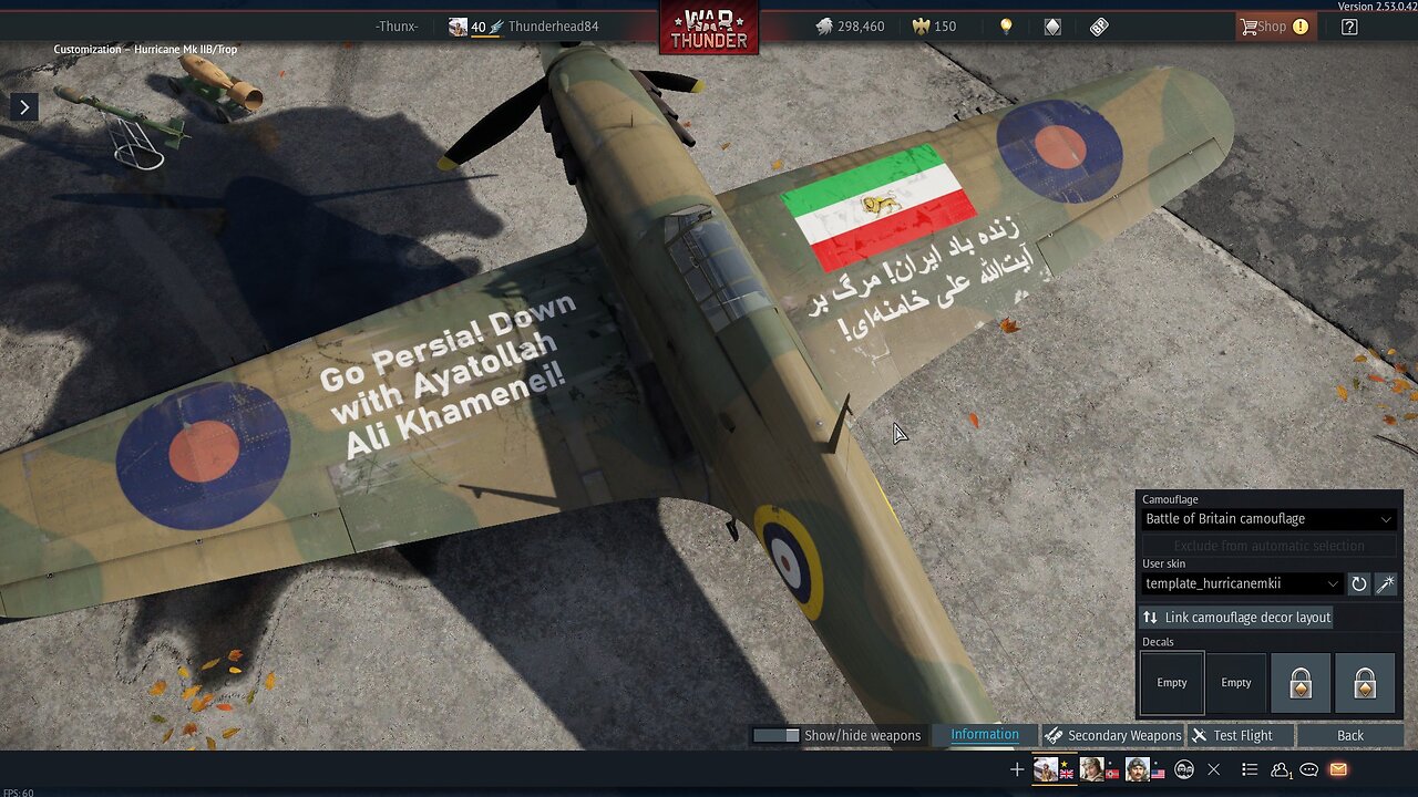 War Thunder - For-Real War Thunder stream with SQUAD COMMS (Jan 10, 2026 #2) GO PERSIA!