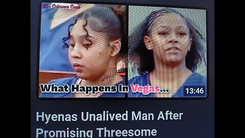 BLACK BITCHES ARE MURDERING BASTARDS AND DEMONIC HYENAS!! THESE SKANKS ARE THE TRUE CRIMINALS!!