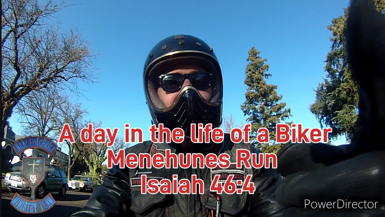 A day in the life of a biker Menehunes run Isaiah 46:6 #theoutlawpreacher