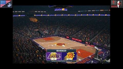 Basket Hoops 2025-2026: Game #4 [Los Angeles Lakers at Phoenix Suns]
