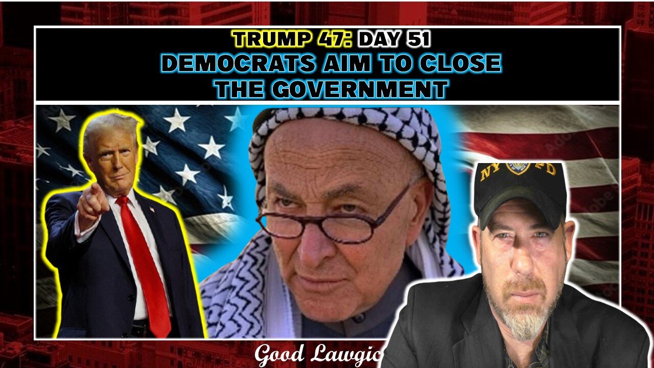 The Following Program: Day 51 Recap- "Palestinian" Schumer Aims To Close Government