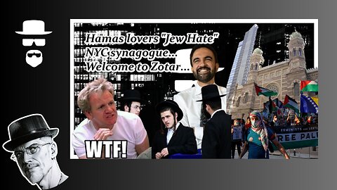 HAMAS "JEW HATE" SYNAGOGUE, THANKS MAYOR MAMDANI...