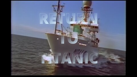 RETURN TO TITANIC - Bob Ballard - News release - 2004