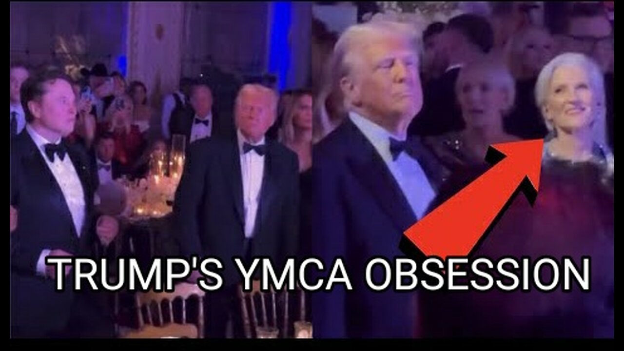 TRUMP'S NEW YEARS EVE MAR-A-LAGO YMCA GAY-LA! THERE'S A MAJOR SPELL CAST OVER "MAGA!"