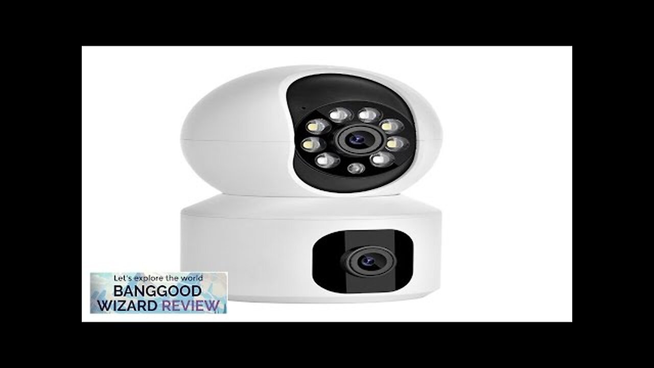 ICSEE HD WiFi Monitoring PTZ Camera Wireless APP Remote Viewing Night Vision Review