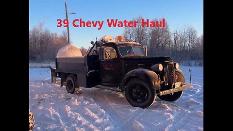 Cold Enough to Haul Water with the Old Chevy Truck Nov 23 2025