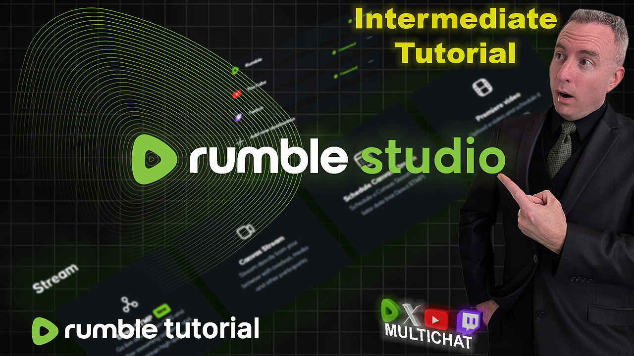 Best Way to Multi-Stream in 2025! (Rumble Studio + Direct RTMP Method)