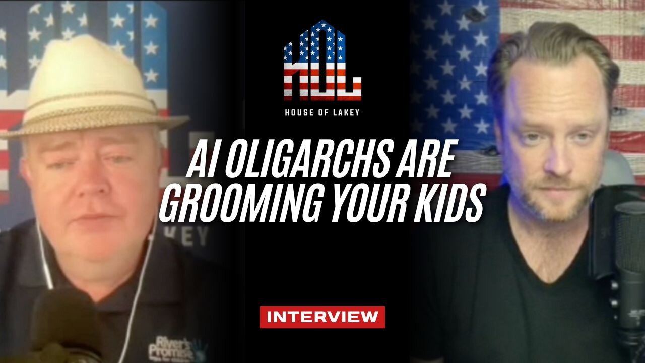 AI Oligarchs Are Grooming Your Kids | Interview on Lakey Unleashed