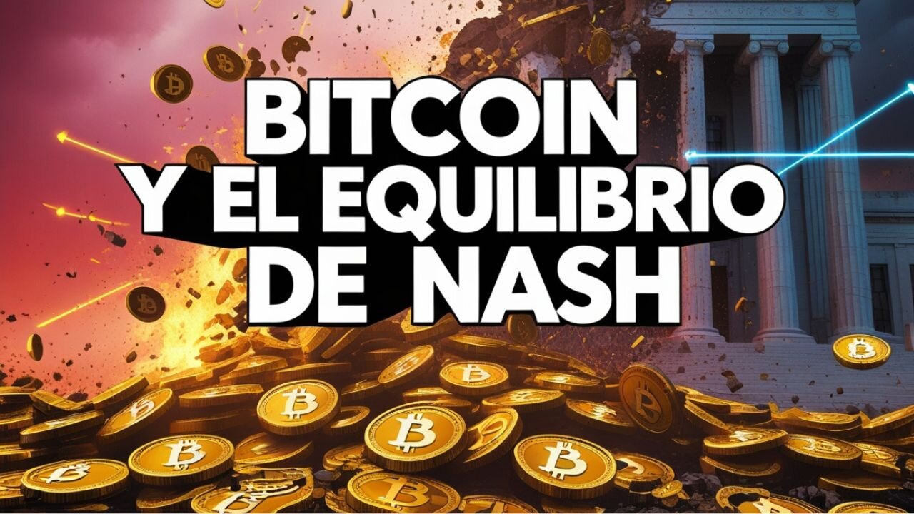 🏦POR QUE BITCOIN ES LA TRANSFORMACION DIGITAL DEL EQUILIBRIO DE NASH⚡️ JUAN PABLO MORAGA LEIGH🗣️