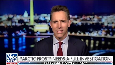 Sen Josh Hawley: Biden Admin Needs To Pay A Price!