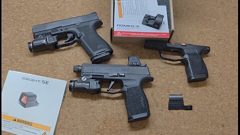 Sig P365 Optic Options - Romeo X or Osight SE