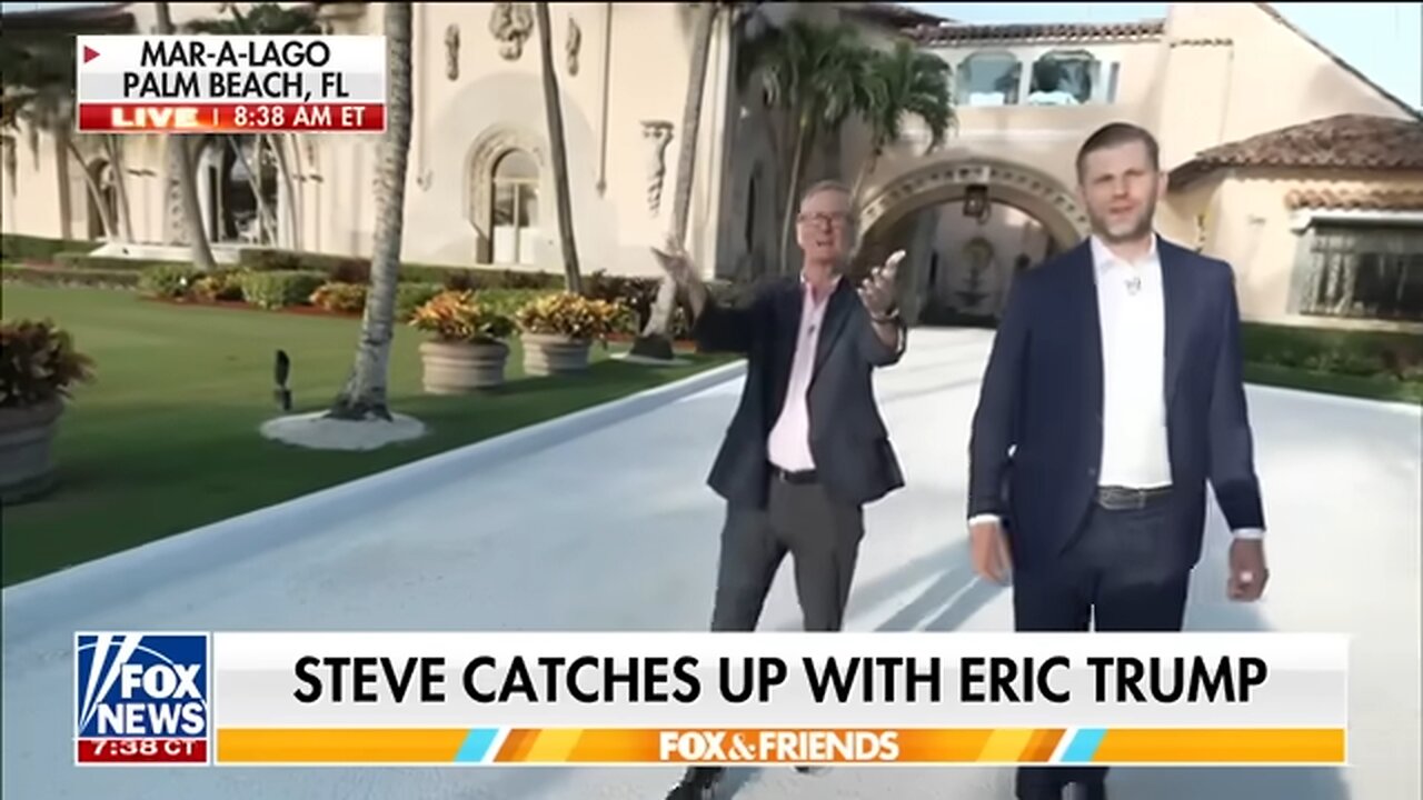 TRUMP’S DIGS: Doocy gets exclusive look inside Mar-a-Lago