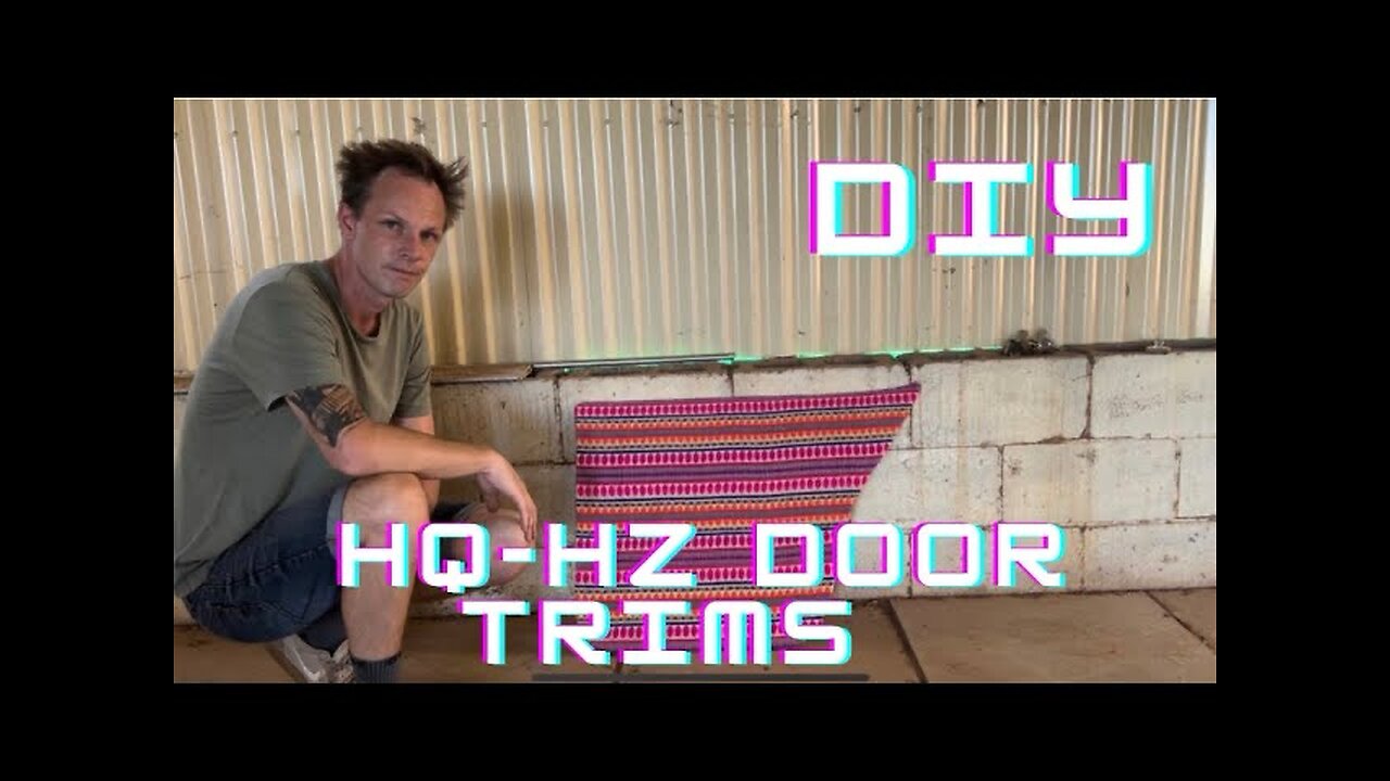 How to Holden HQ-HZ basic door trims