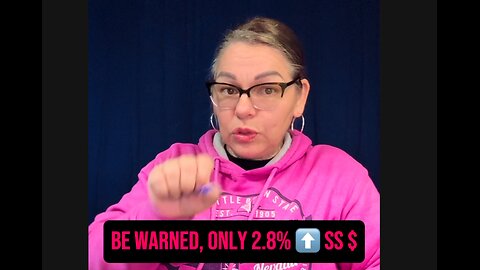 Be Warned, Only 2.8% ⬆️ SS Money 💰 #ASL #deaf #signlanguage