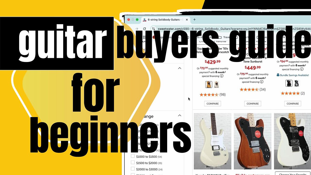 Guitar Buyers Guide: Guitar Thursday #2