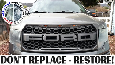 2013 Ford F-150 Headlights Restored! Murrieta CA
