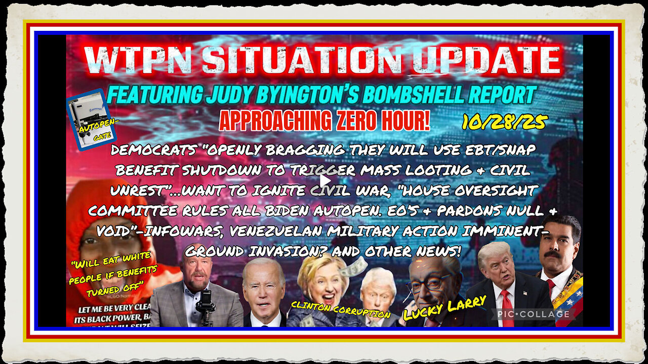 WTPN SITUATION UPDATE FEATURING RESTORED REPUBLIC 10 28 25