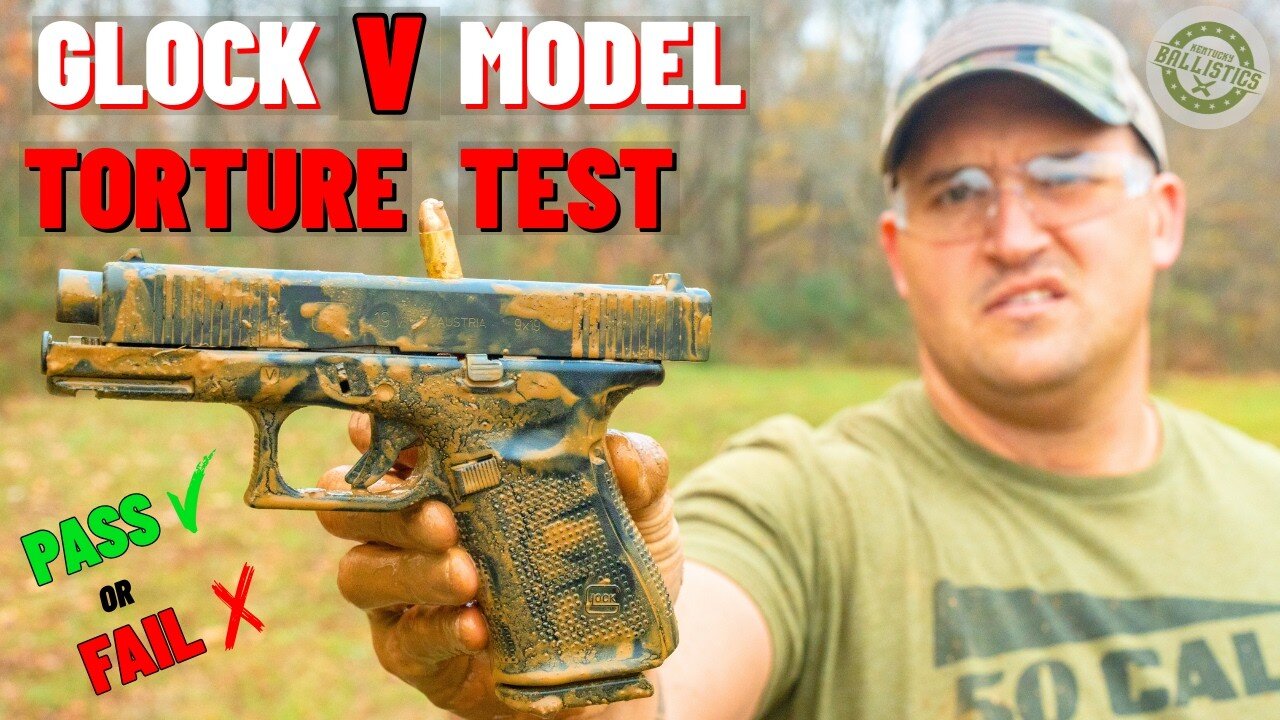 Glock V Model Torture Test (Is It Just As Good ???)