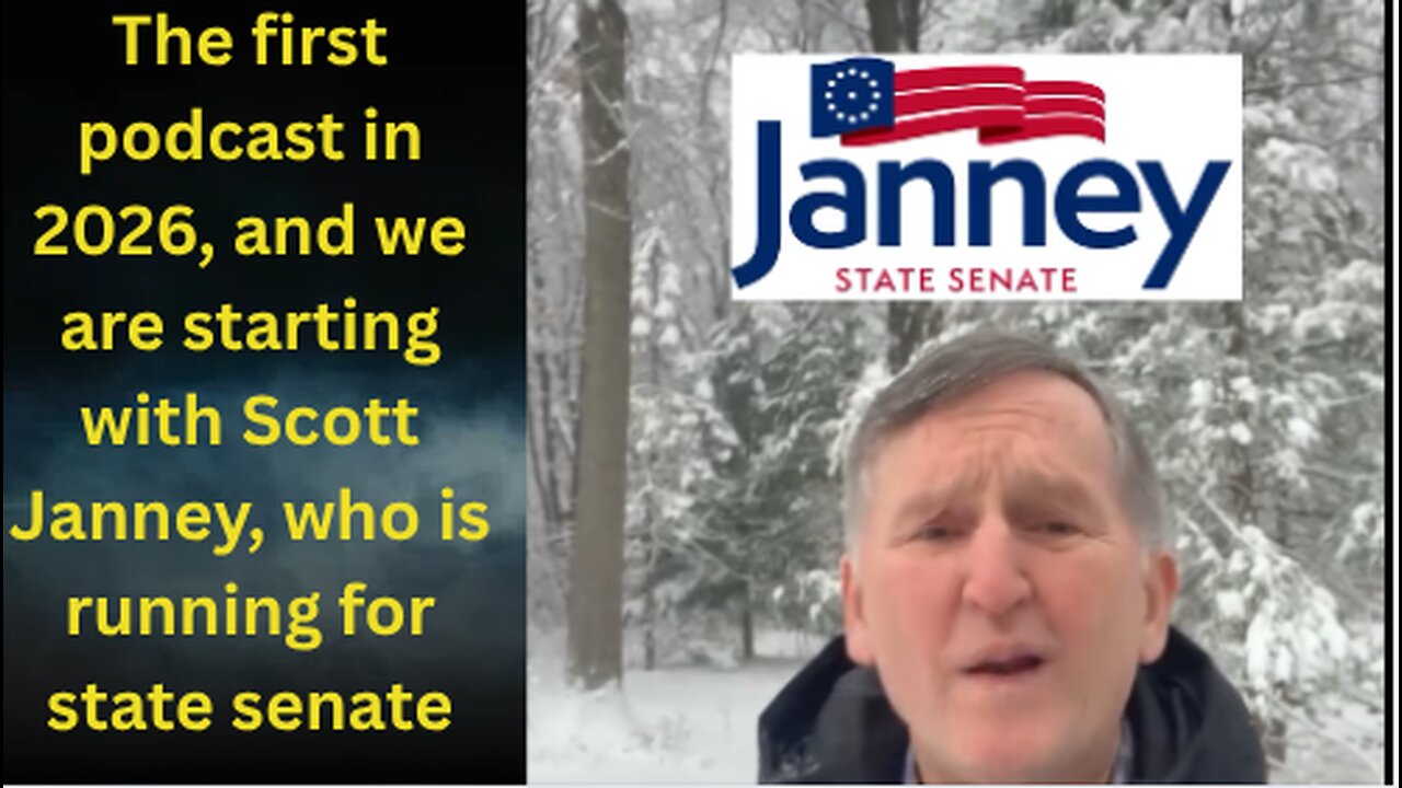 first interview in 2026 with Scott Janney for senate
